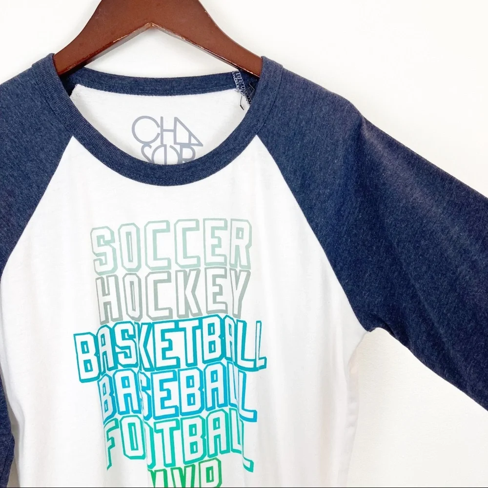 Chaser Kids Sport MVP Baseball Tee Size 14